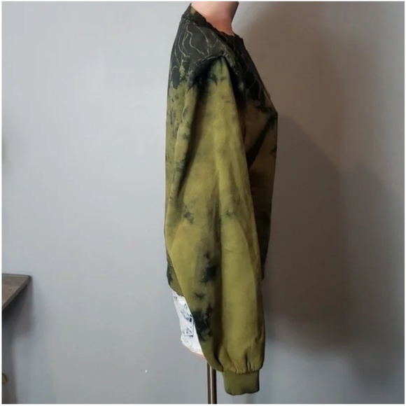 Les Coyotes De Paris Alison Tie Dye Blouson Pullover Sweater Sz 40 Medium - Picture 4 of 12